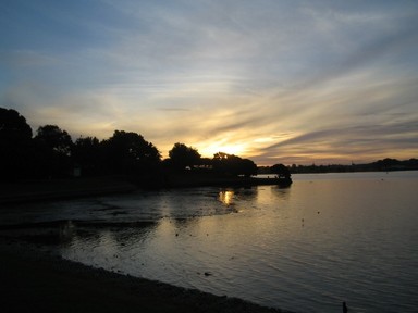 Katyanne Topping; Sunset 2; Tamaki Estuary rotary walk